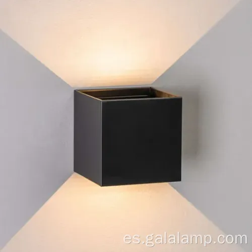 Luz moderna de la pared al aire libre Nordic 6W impermeable al aire libre